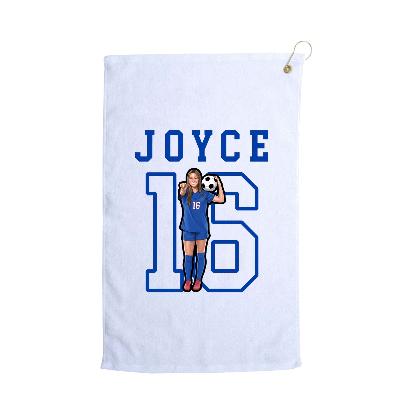 Golf Towel — Shirsey in White