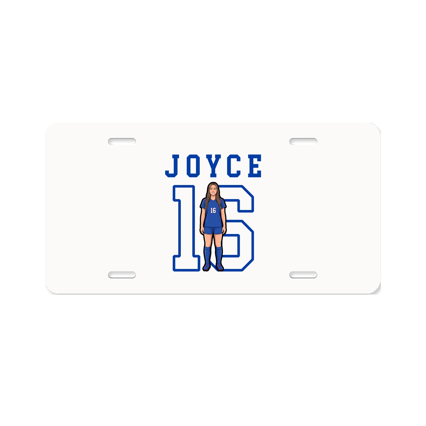 License Plate — Shirsey in Classic