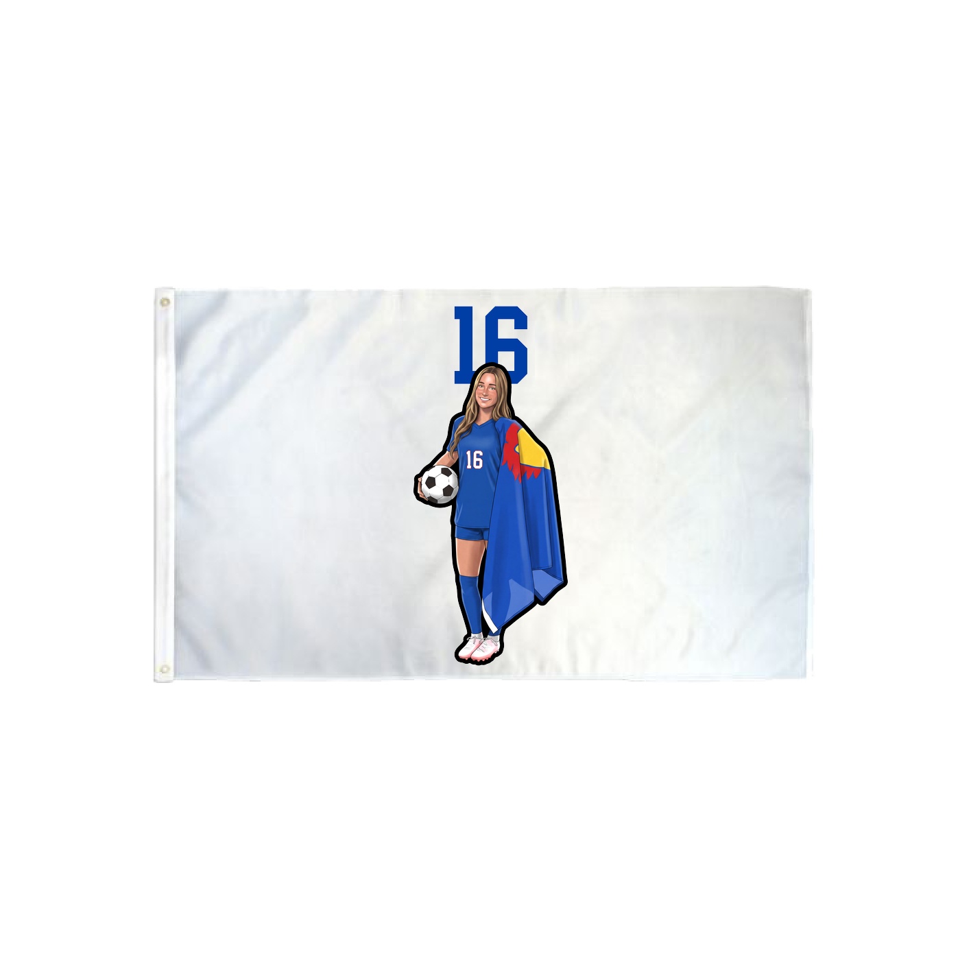 3x5 Flag — Number Top in Classic