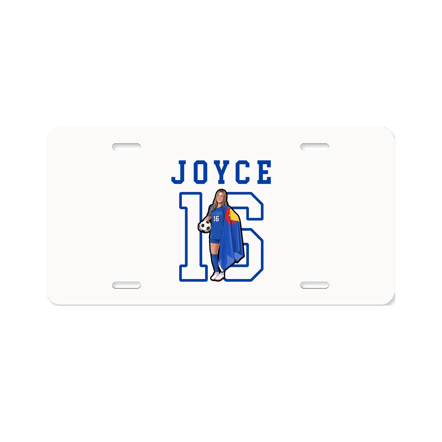 License Plate — Shirsey in Classic