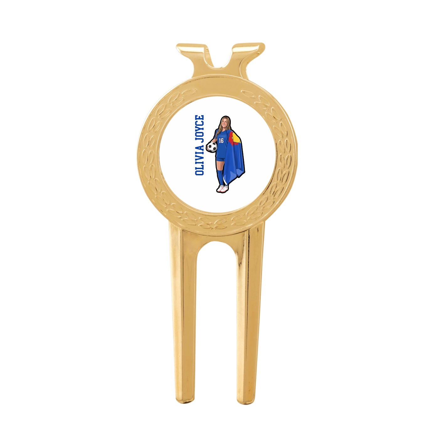 Divot Tool with Ball Marker — Name Vertical in Classic