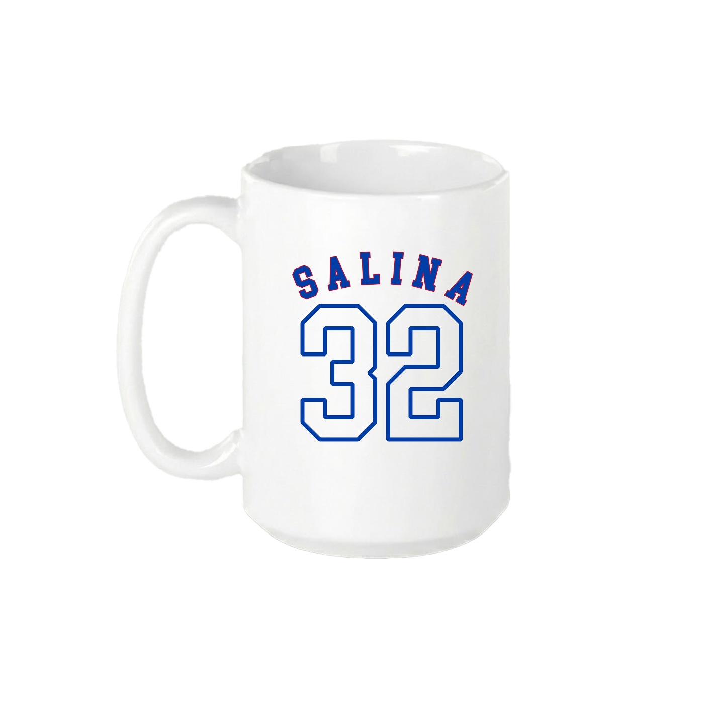15oz Coffee Mug — Shirsey Arch in White