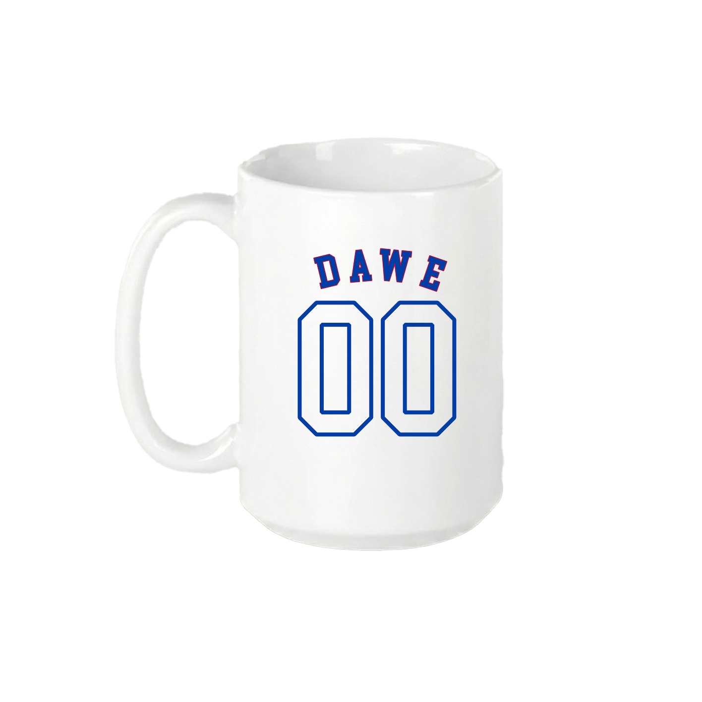 15oz Coffee Mug — Shirsey Arch in White