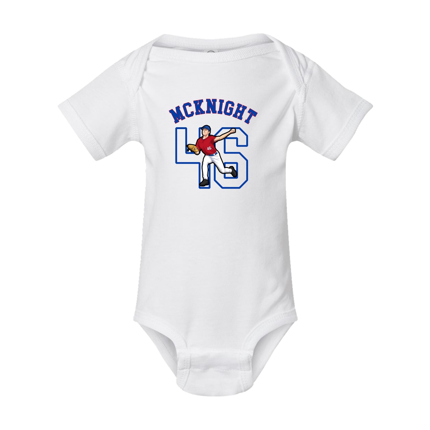Baby Onesie — Shirsey Arch in White