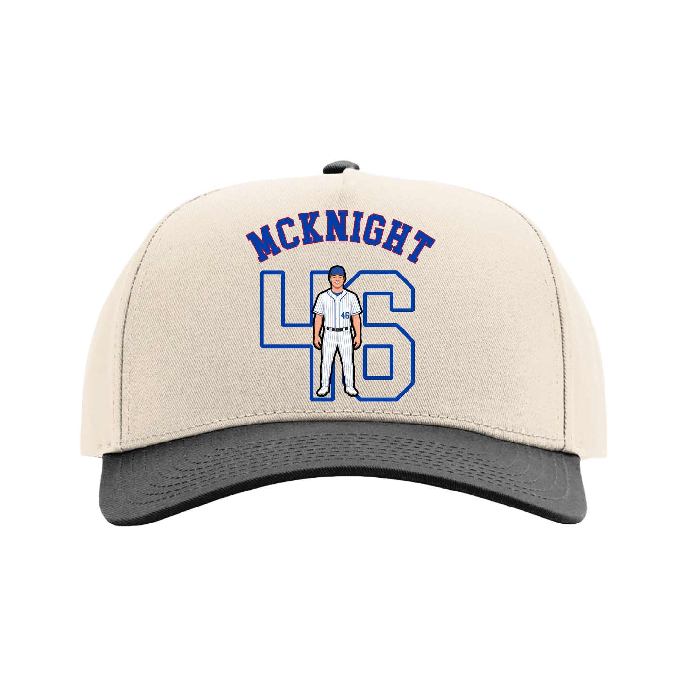 Full Fabric Five-Panel Champ Cap