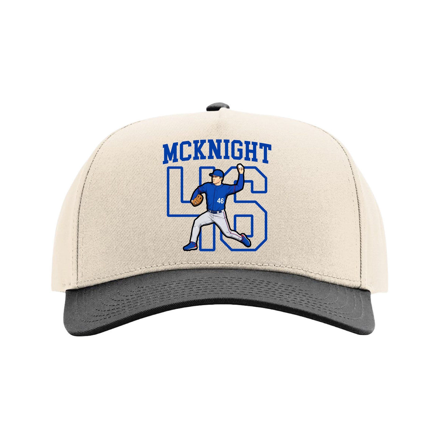Full Fabric Five-Panel Champ Cap