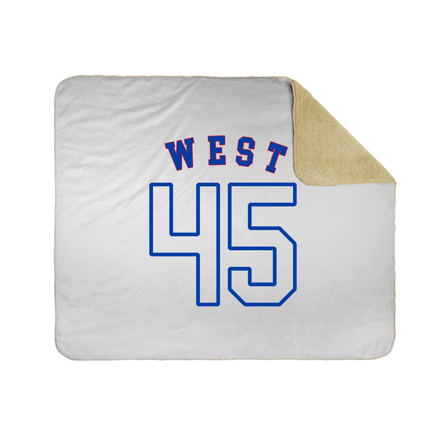 Throw Blanket — Shirsey Arch in White