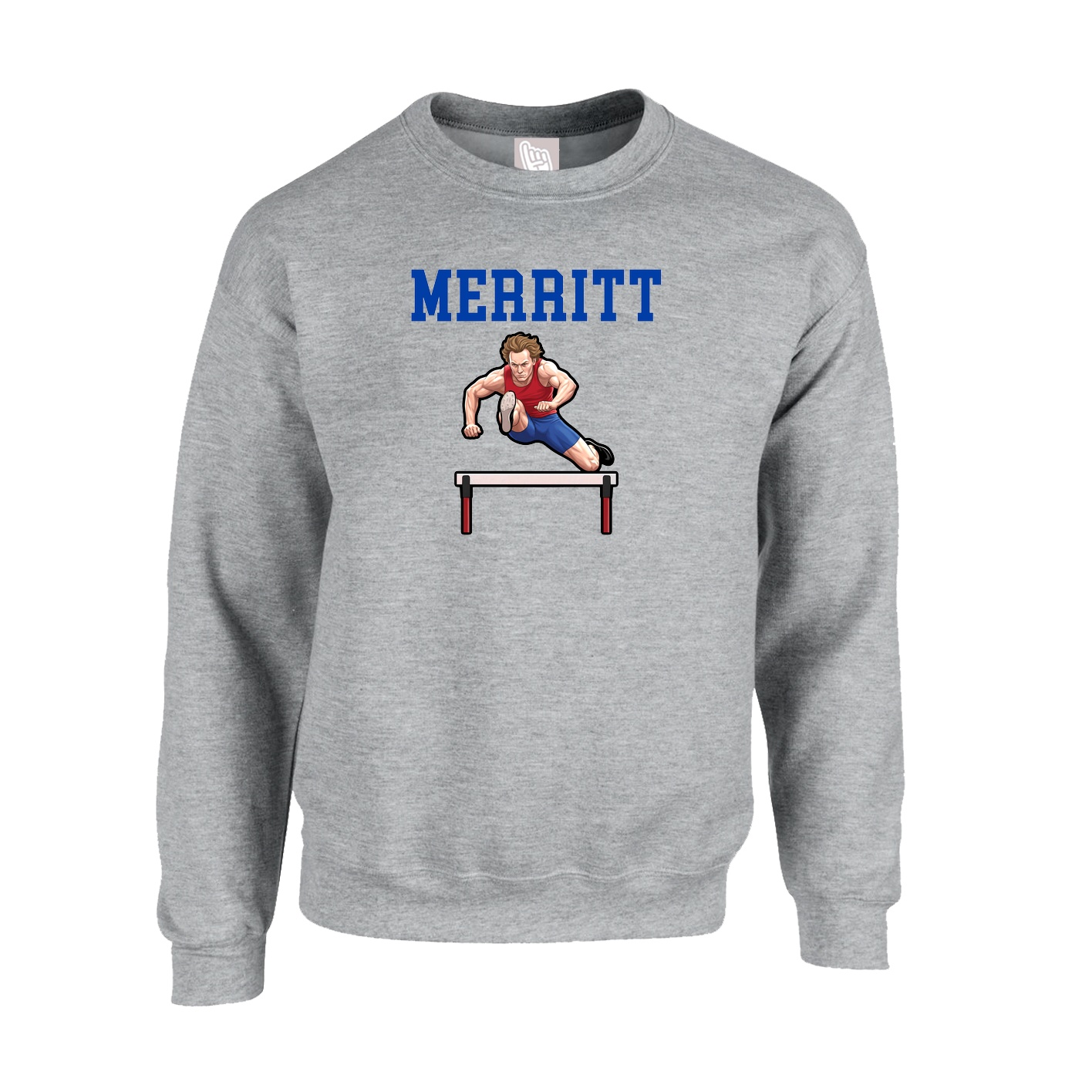 Fleece Crew — Shirsey in Grey