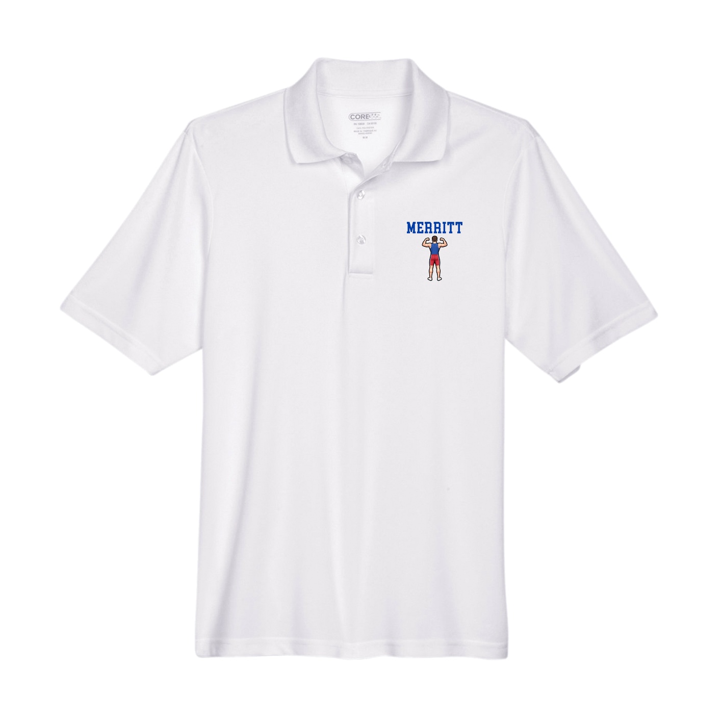 Performance Polo — Shirsey in White