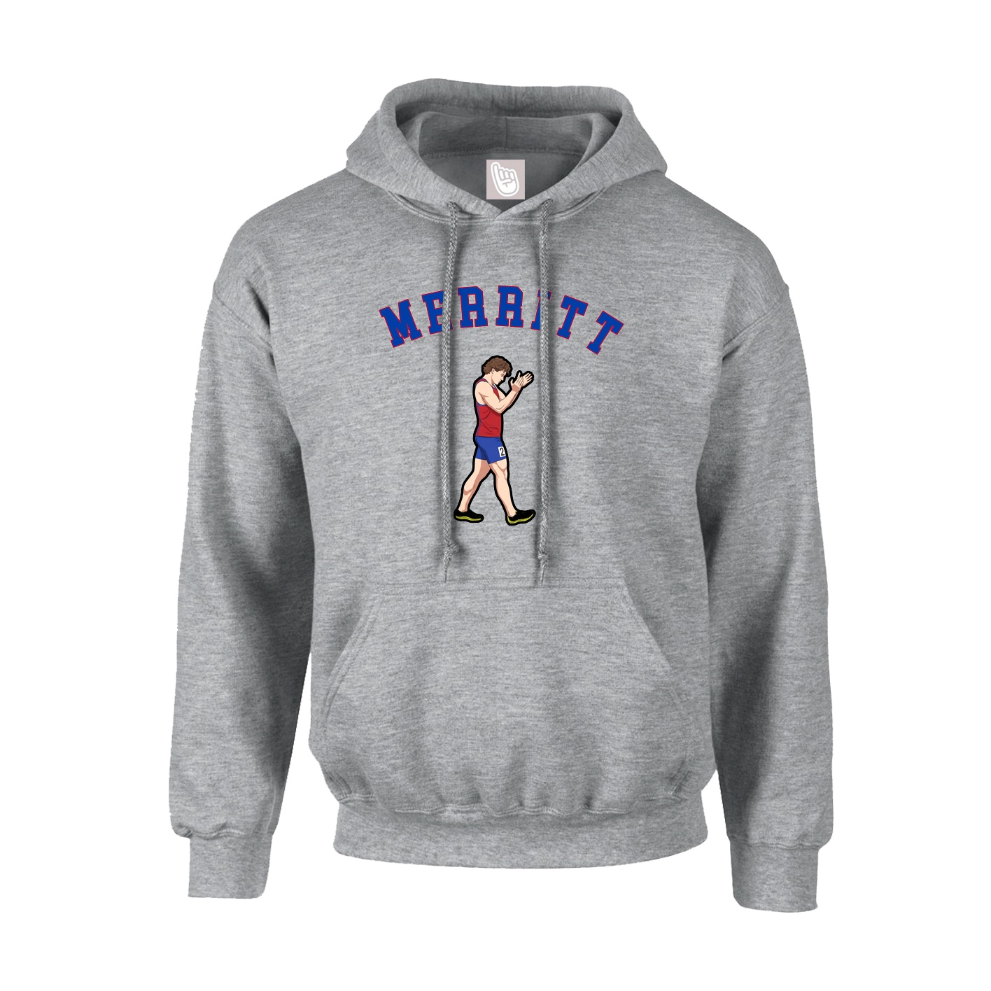 Youth Hoodie — Shirsey Arch in Grey