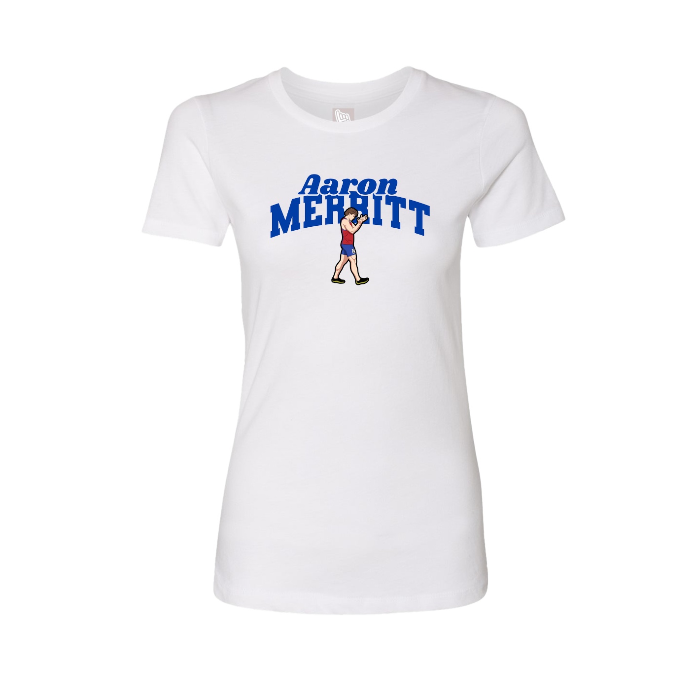 Womens Tee — Signature Arch in White