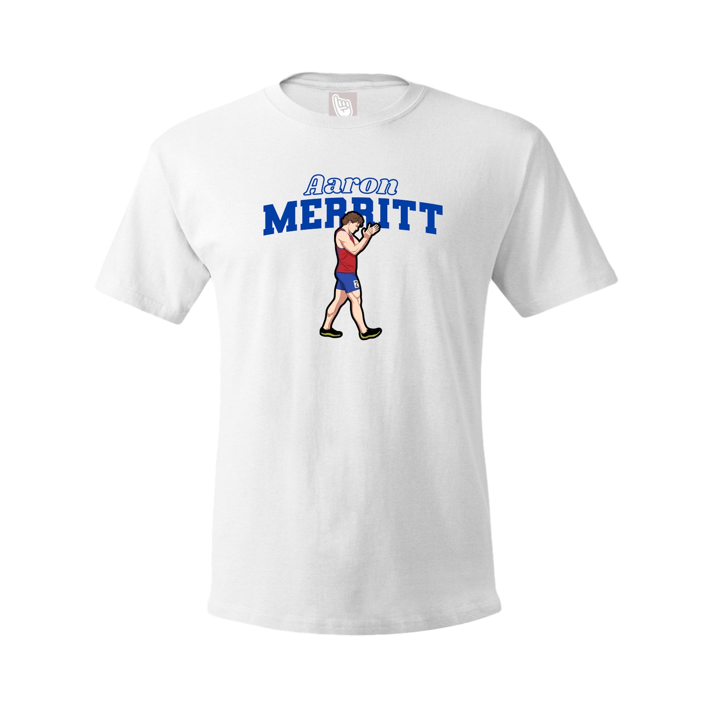 Tee — Name Arch in White