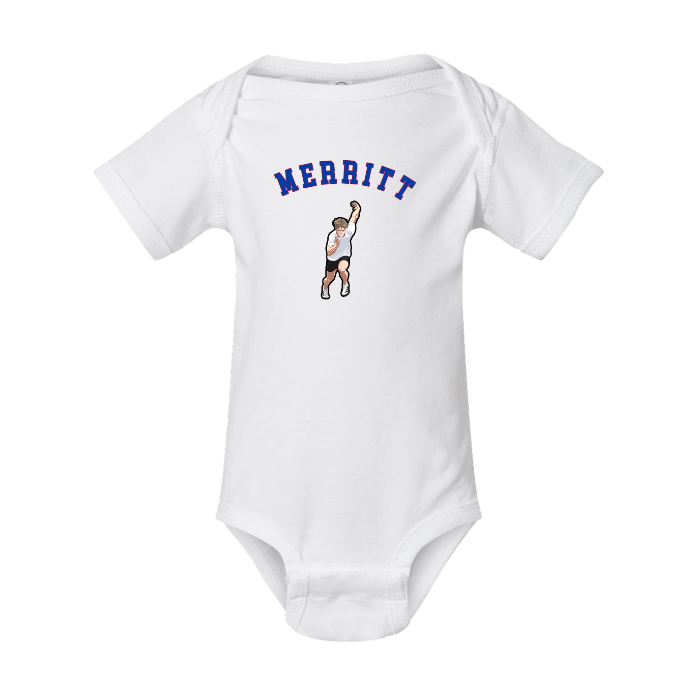 Baby Onesie — Shirsey Arch in White