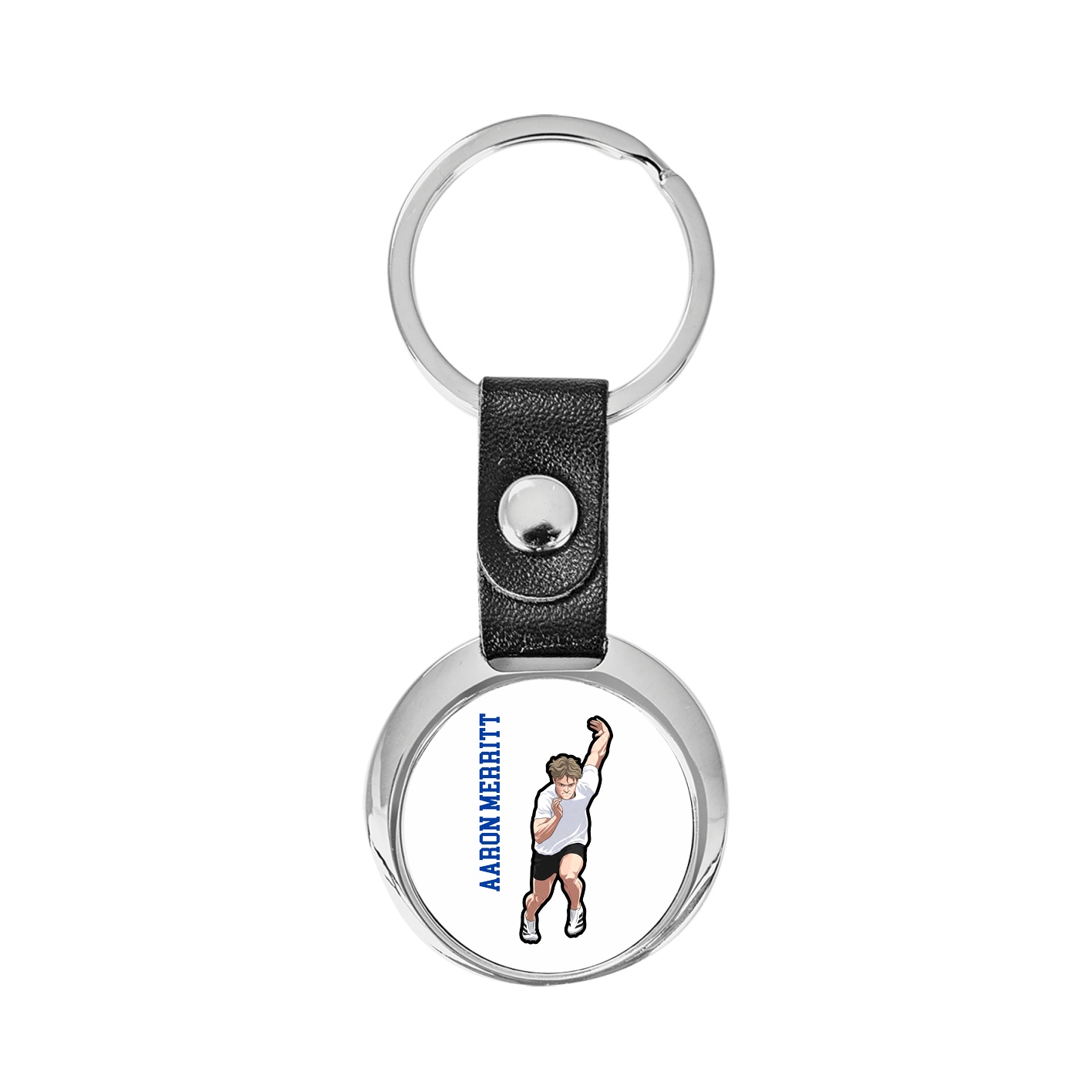 Key Chain — Name Vertical in Classic