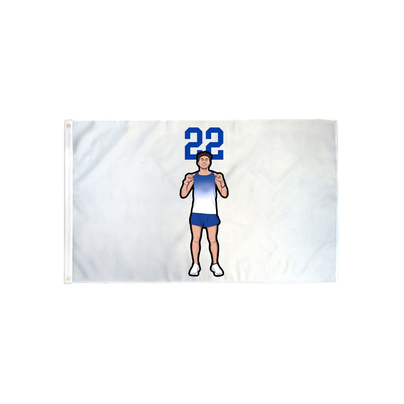 3x5 Flag — Number Top in Classic