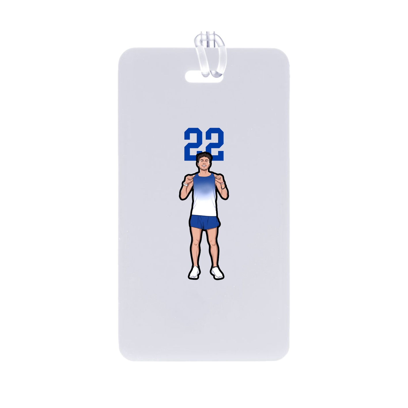 Bag Tag — Number Top in Classic