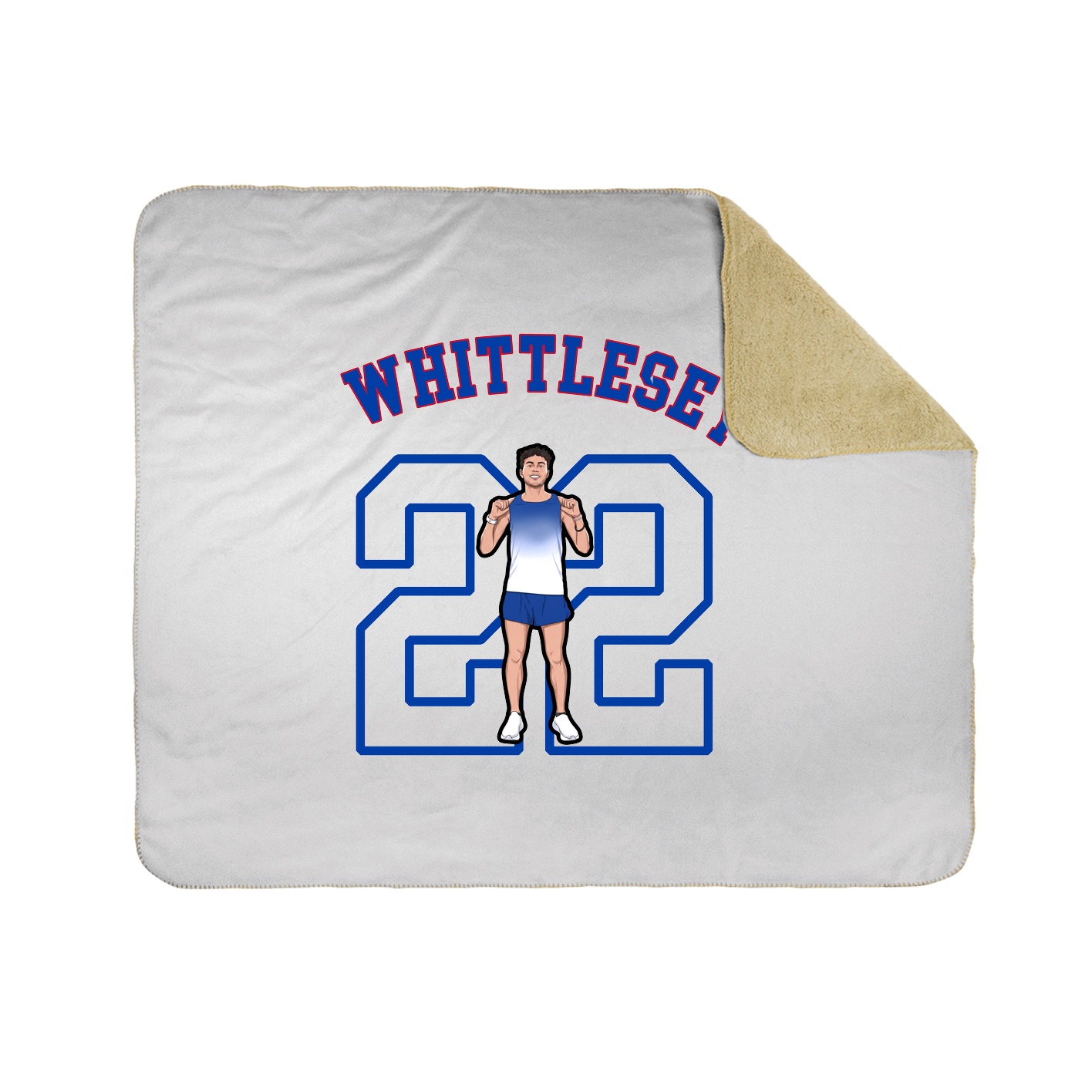 Throw Blanket — Shirsey Arch in White