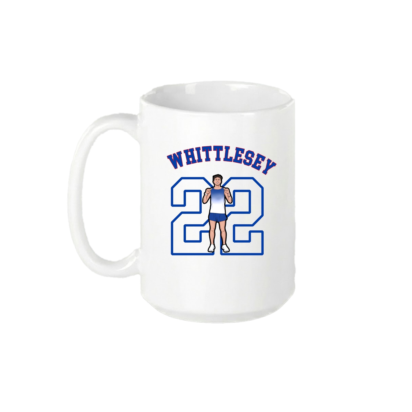 15oz Coffee Mug — Shirsey Arch in White