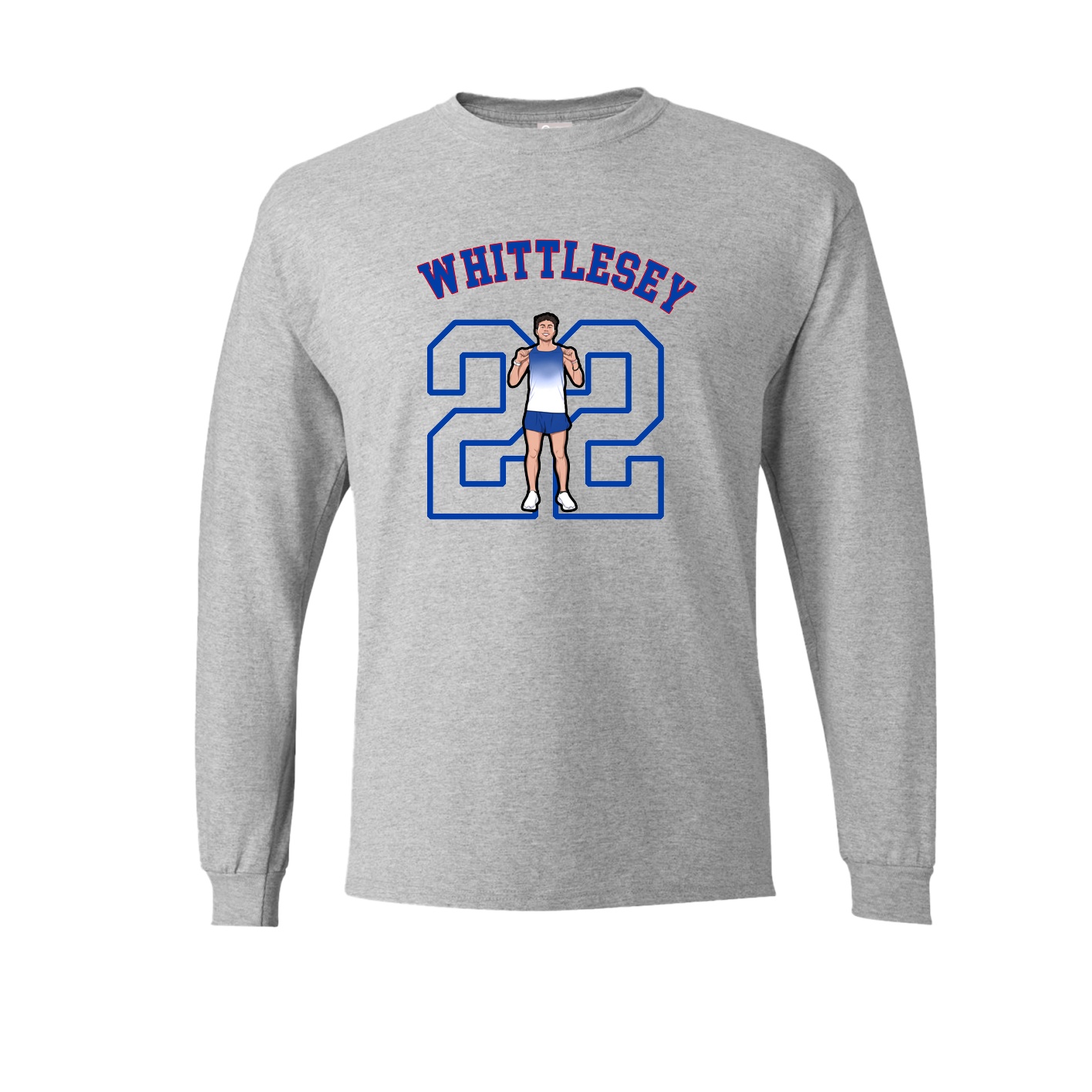 Long Sleeve Tee — Shirsey Arch in Grey