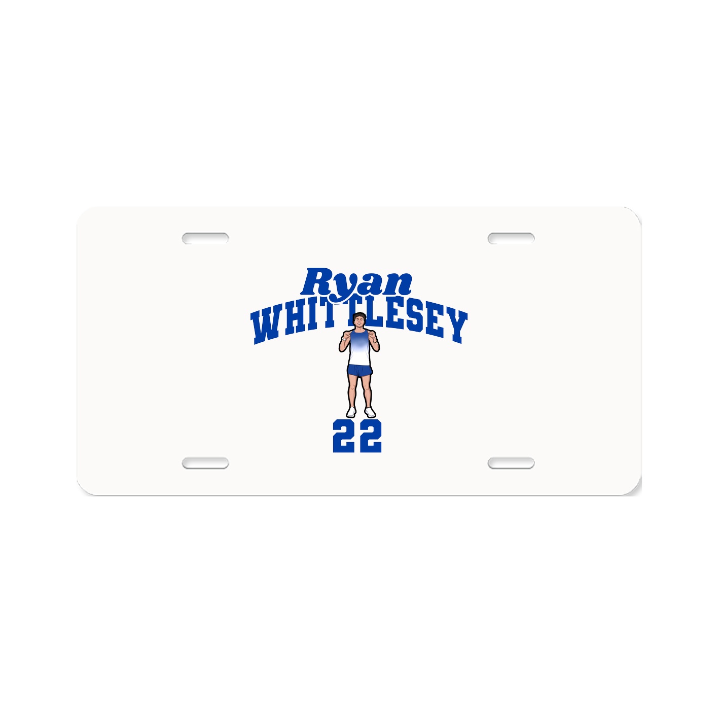 License Plate — Signature Arch in Classic