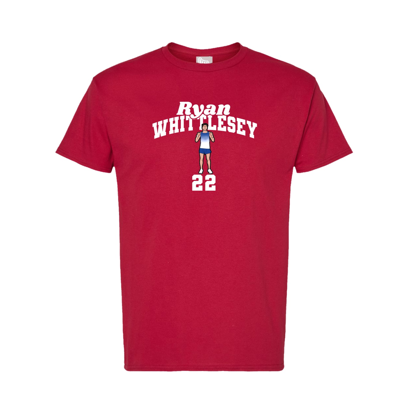 Tee — Signature Arch in Crimson