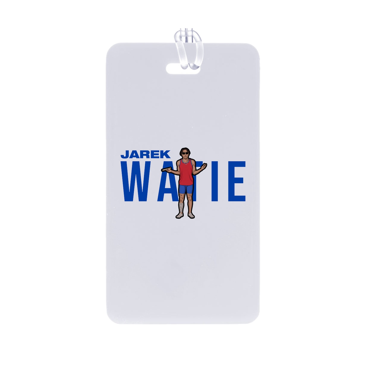 Bag Tag — Player Name in Classic