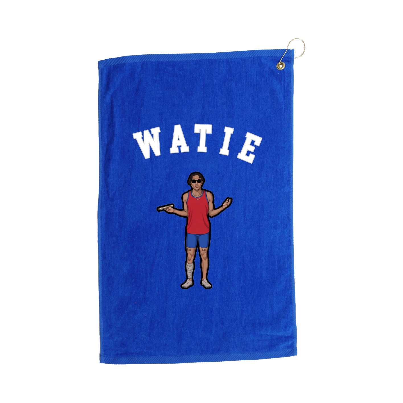 Golf Towel — Shirsey Arch in Royal