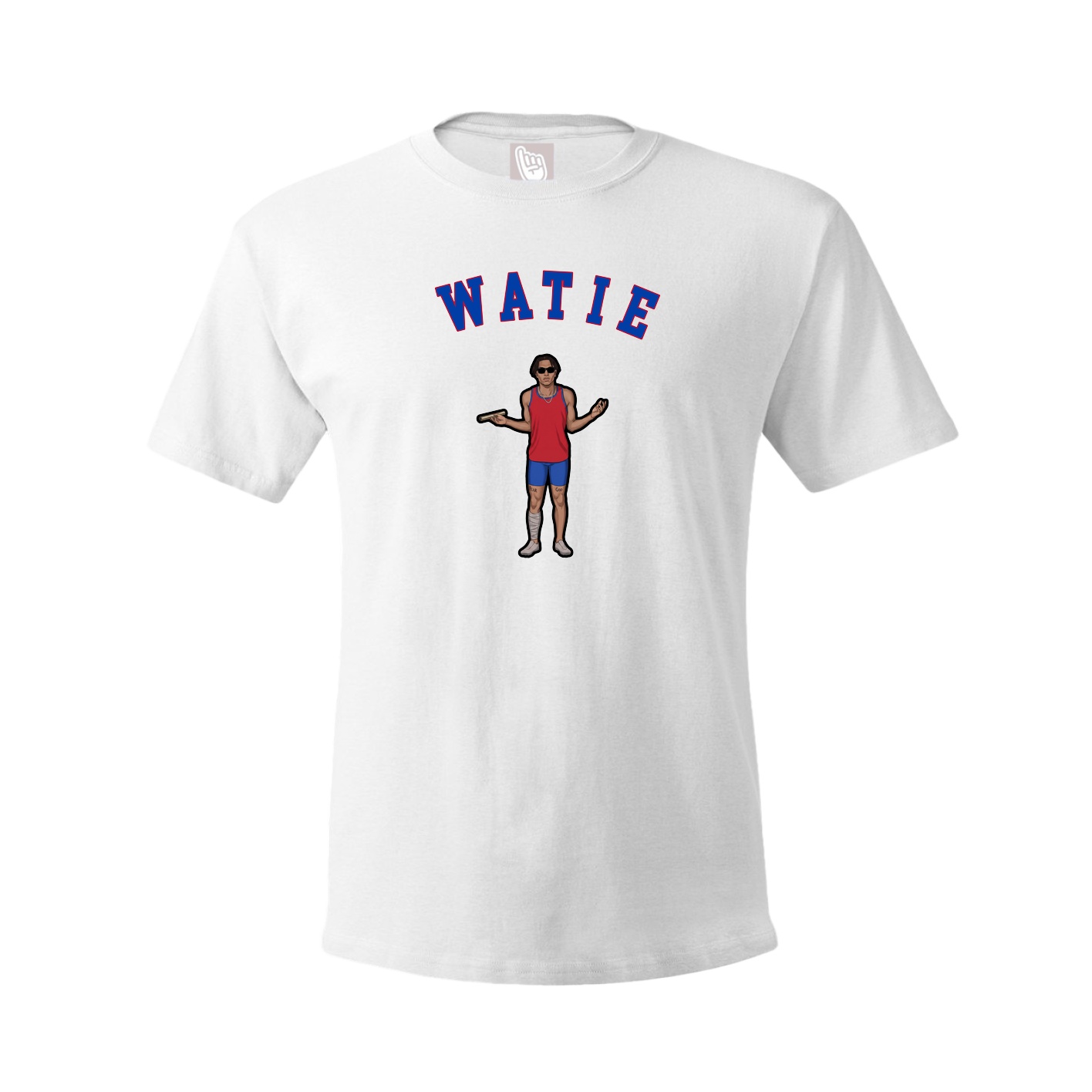 Youth Tee — Shirsey Arch in White