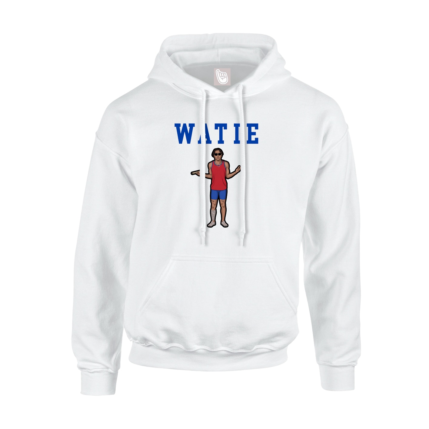 Youth Hoodie — Shirsey in White