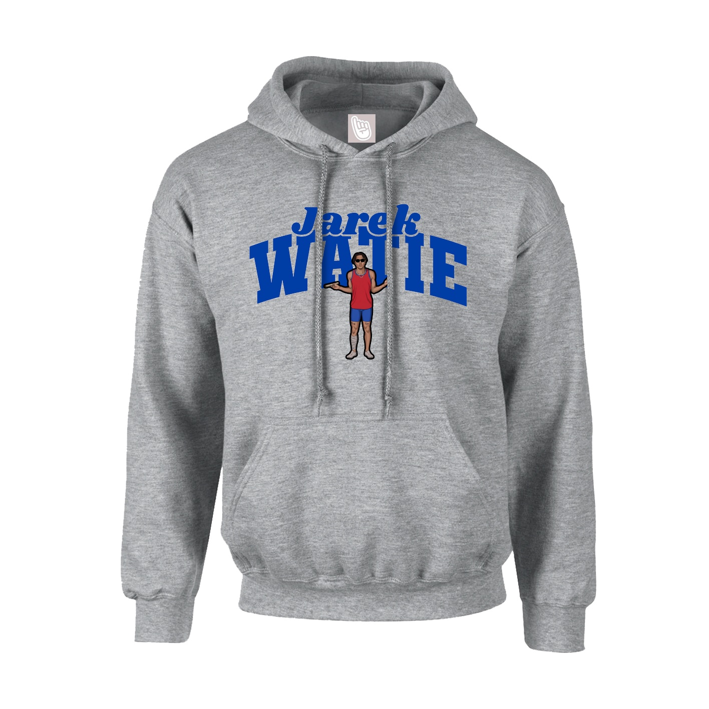 Hoodie — Signature Arch in Grey