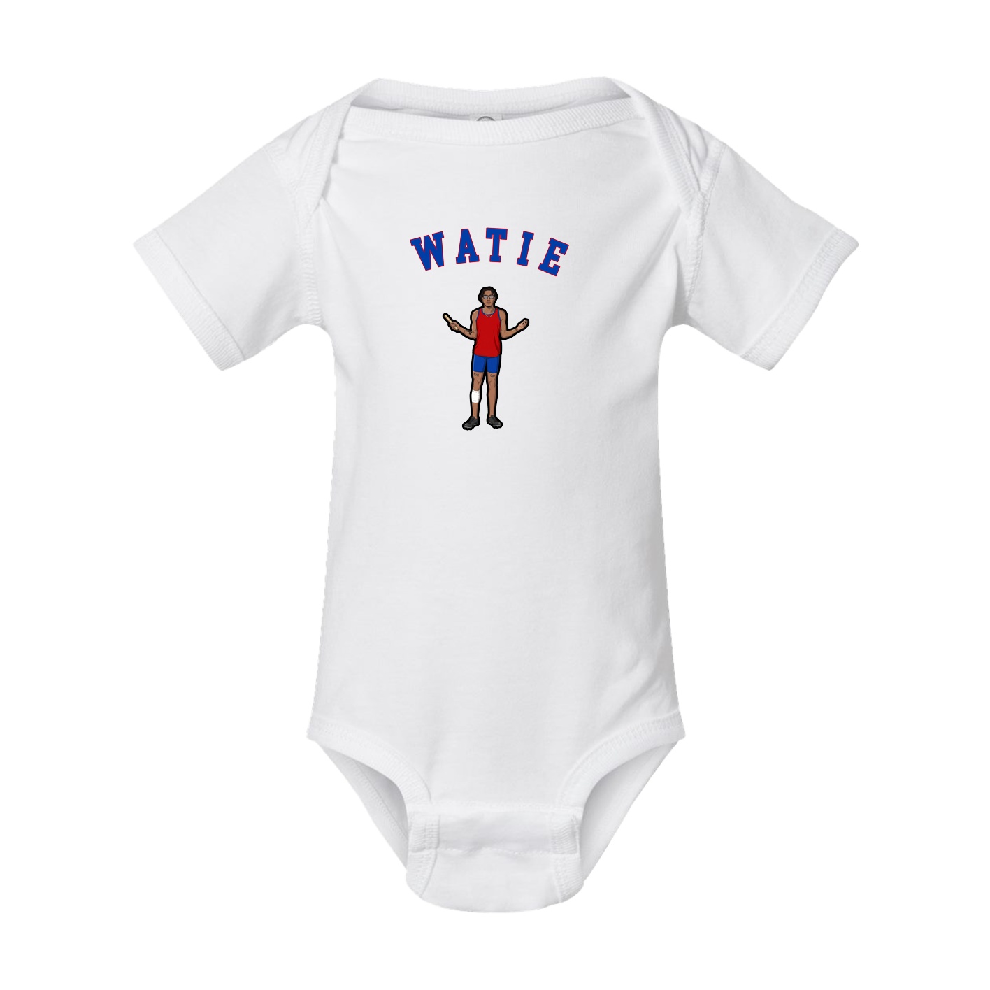 Baby Onesie — Shirsey Arch in White