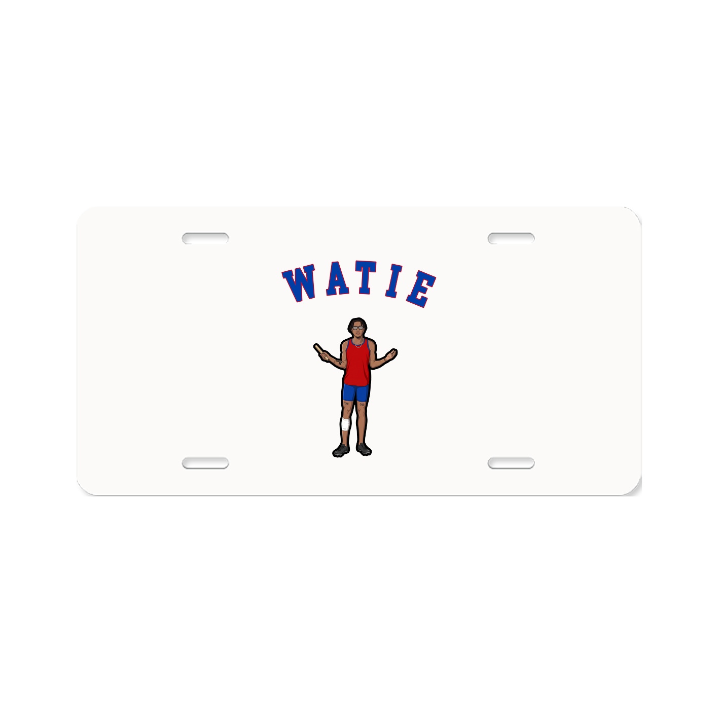 License Plate — Shirsey Arch in Classic