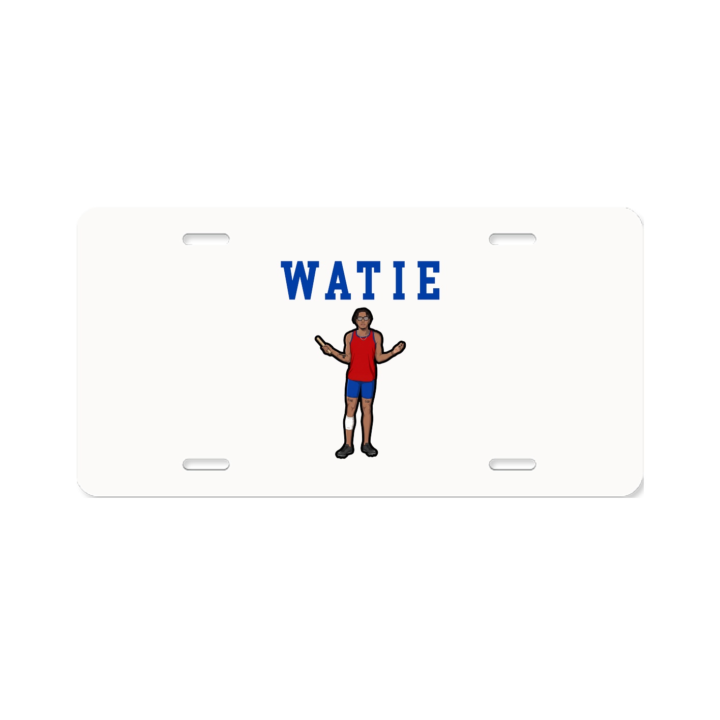 License Plate — Shirsey in Classic