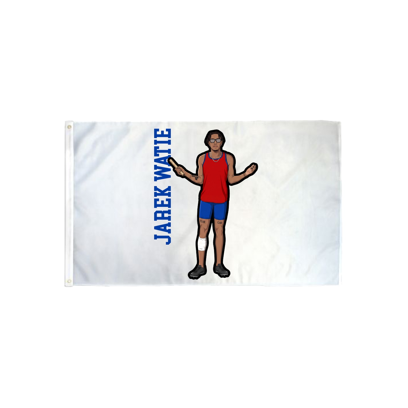3x5 Flag — Name Vertical in Classic