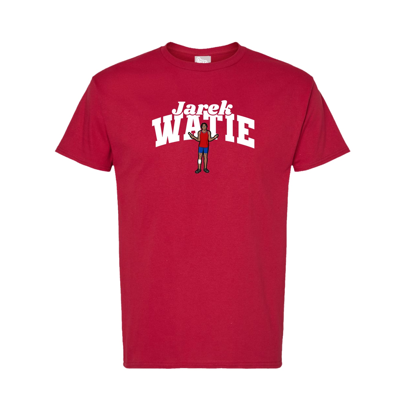 Tee — Signature Arch in Crimson