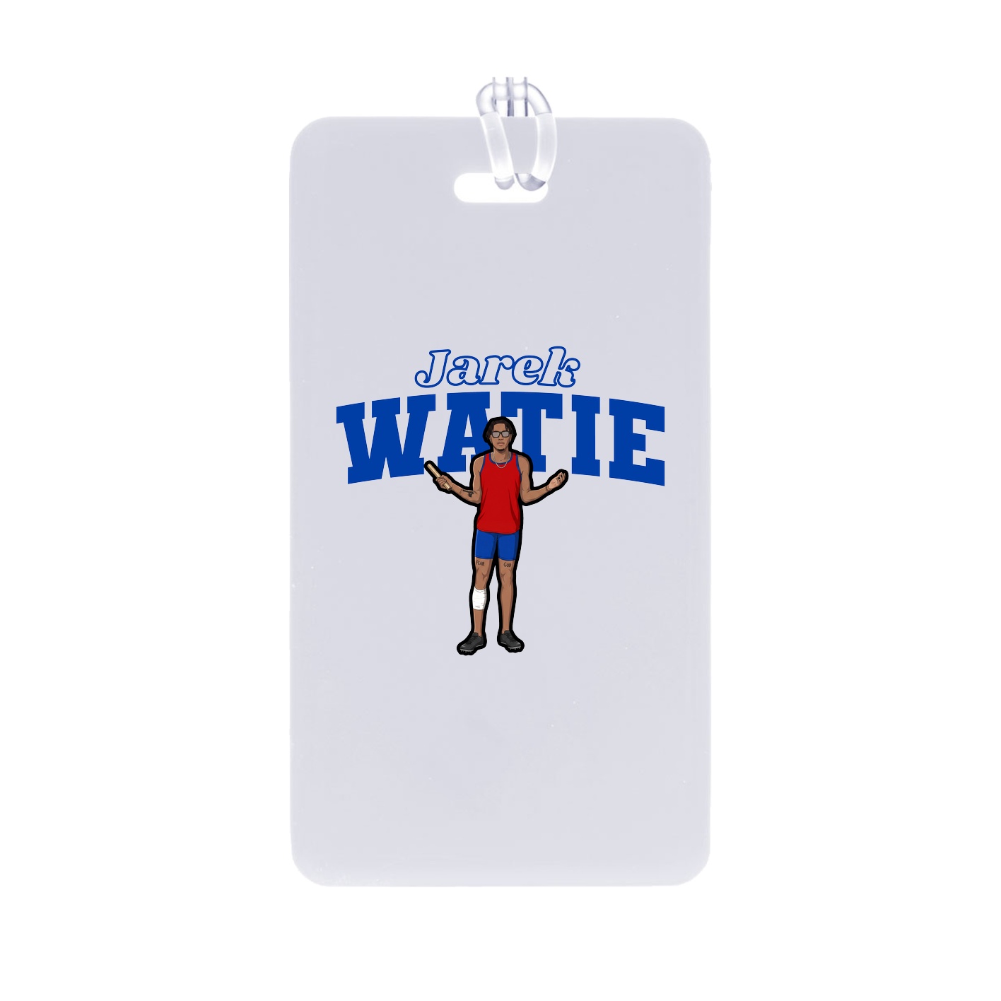 Bag Tag — Name Arch in Classic