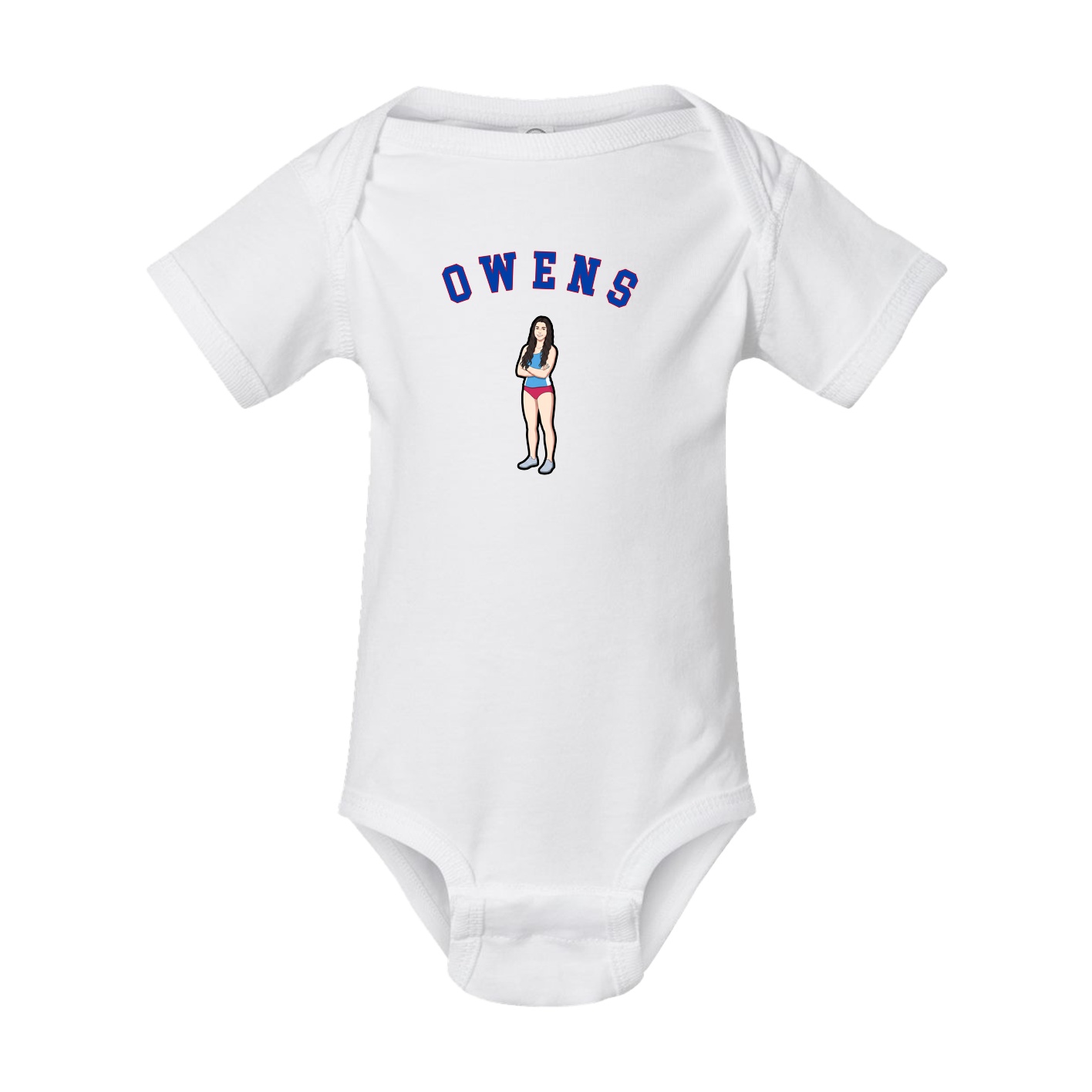 Baby Onesie — Shirsey Arch in White