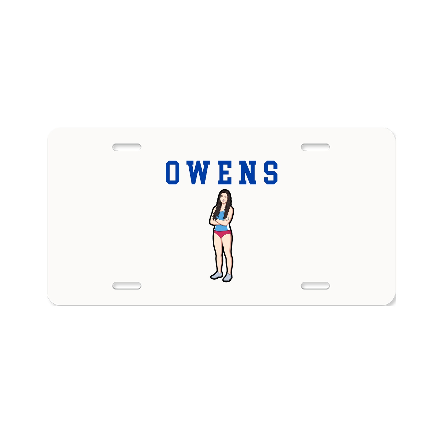 License Plate — Shirsey in Classic