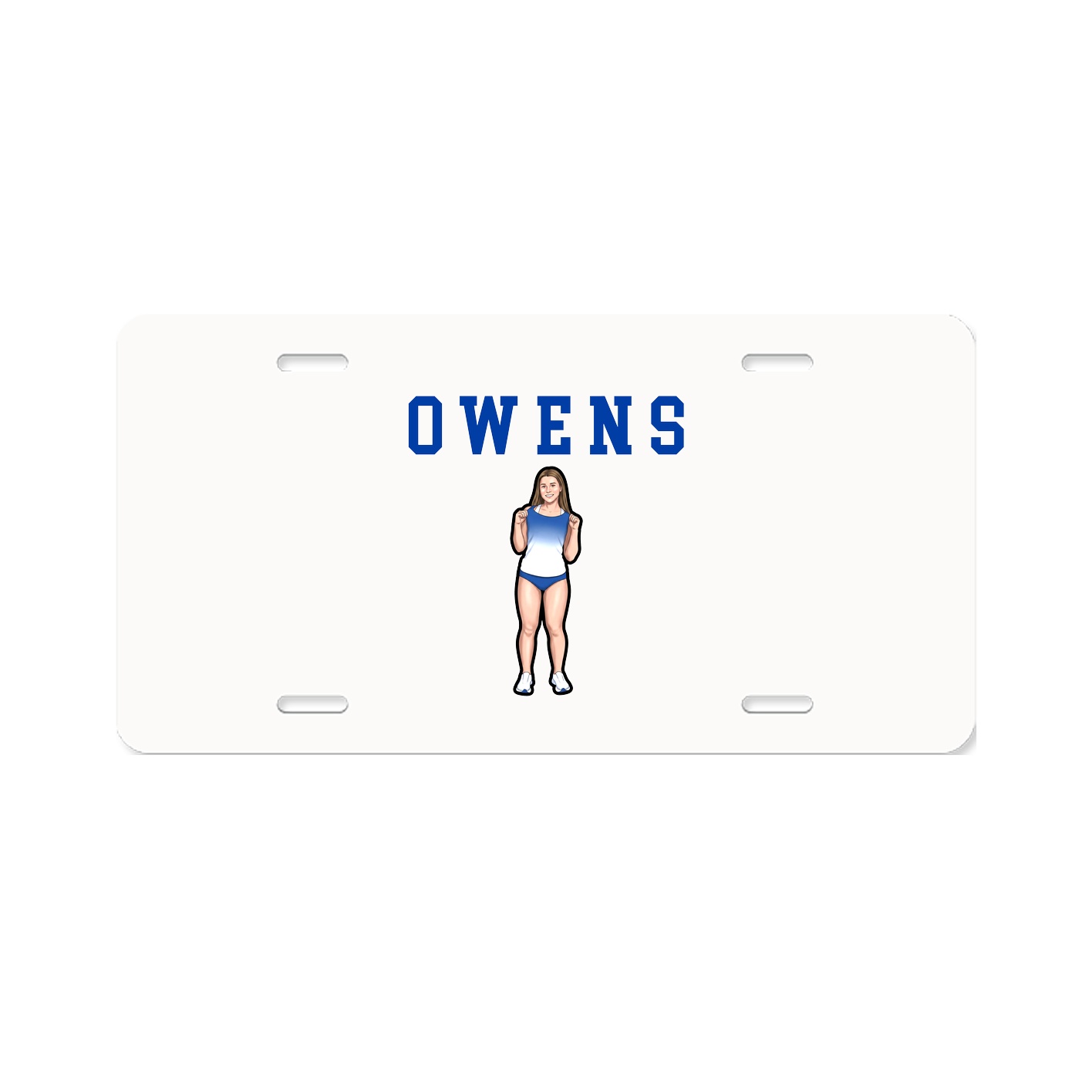 License Plate — Shirsey in Classic