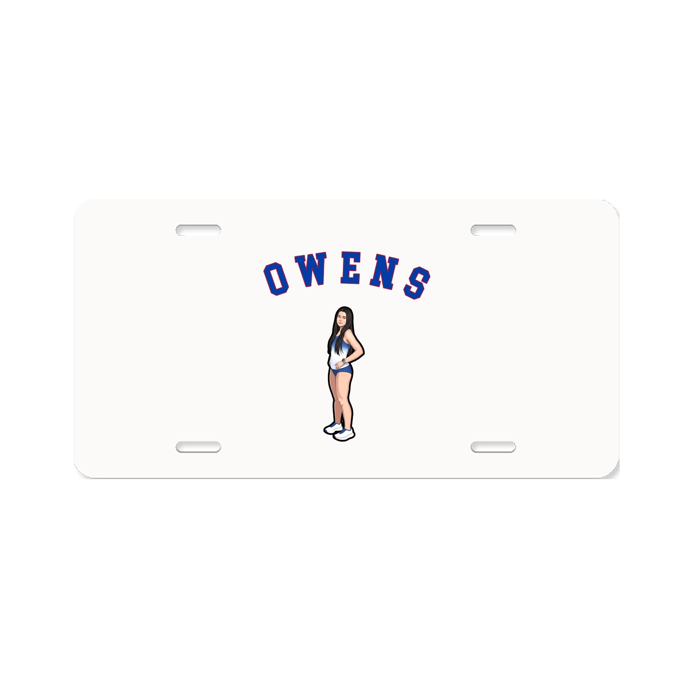 License Plate — Shirsey Arch in Classic