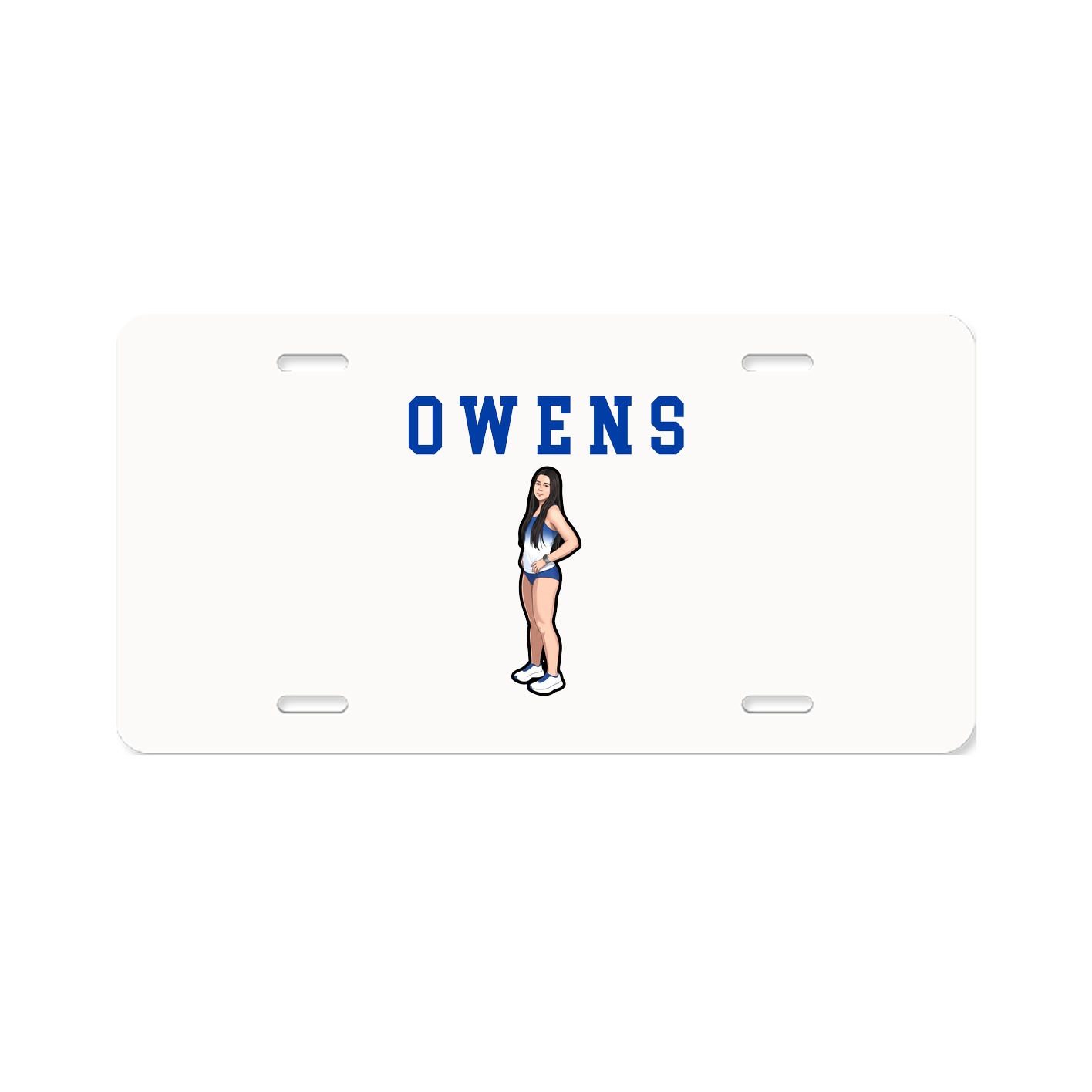 License Plate — Shirsey in Classic