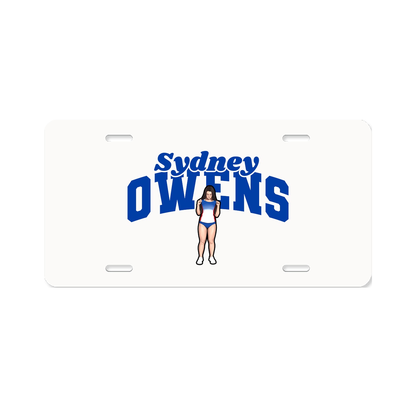 License Plate — Signature Arch in Classic