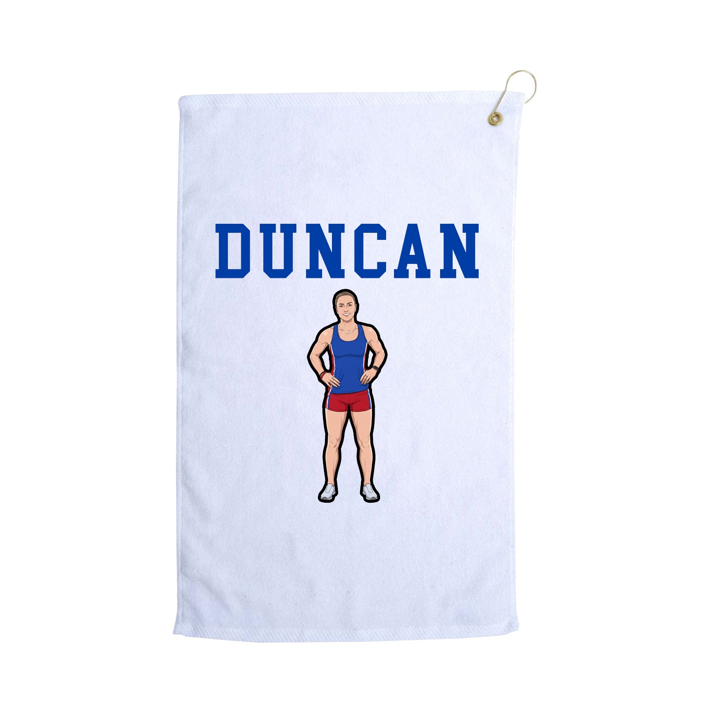 Golf Towel — Shirsey in White