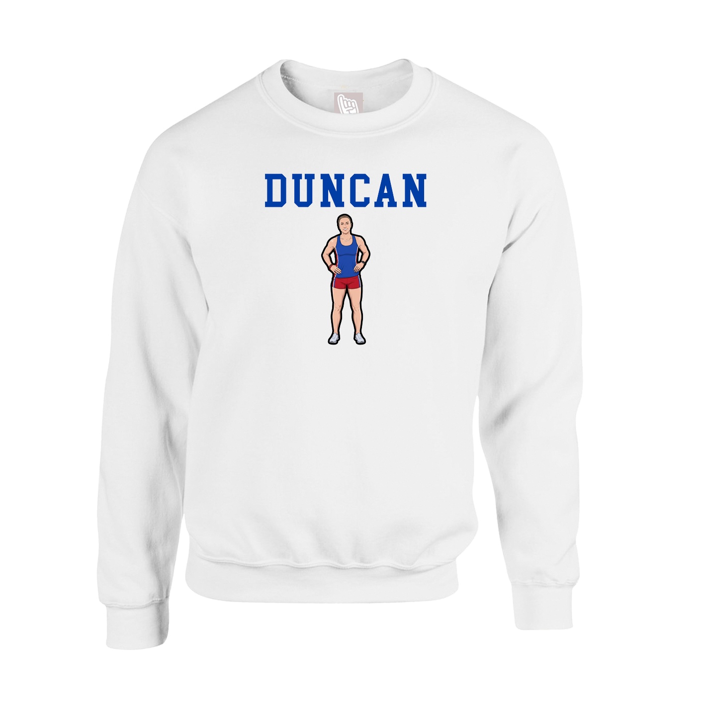 Fleece Crew — Shirsey in White