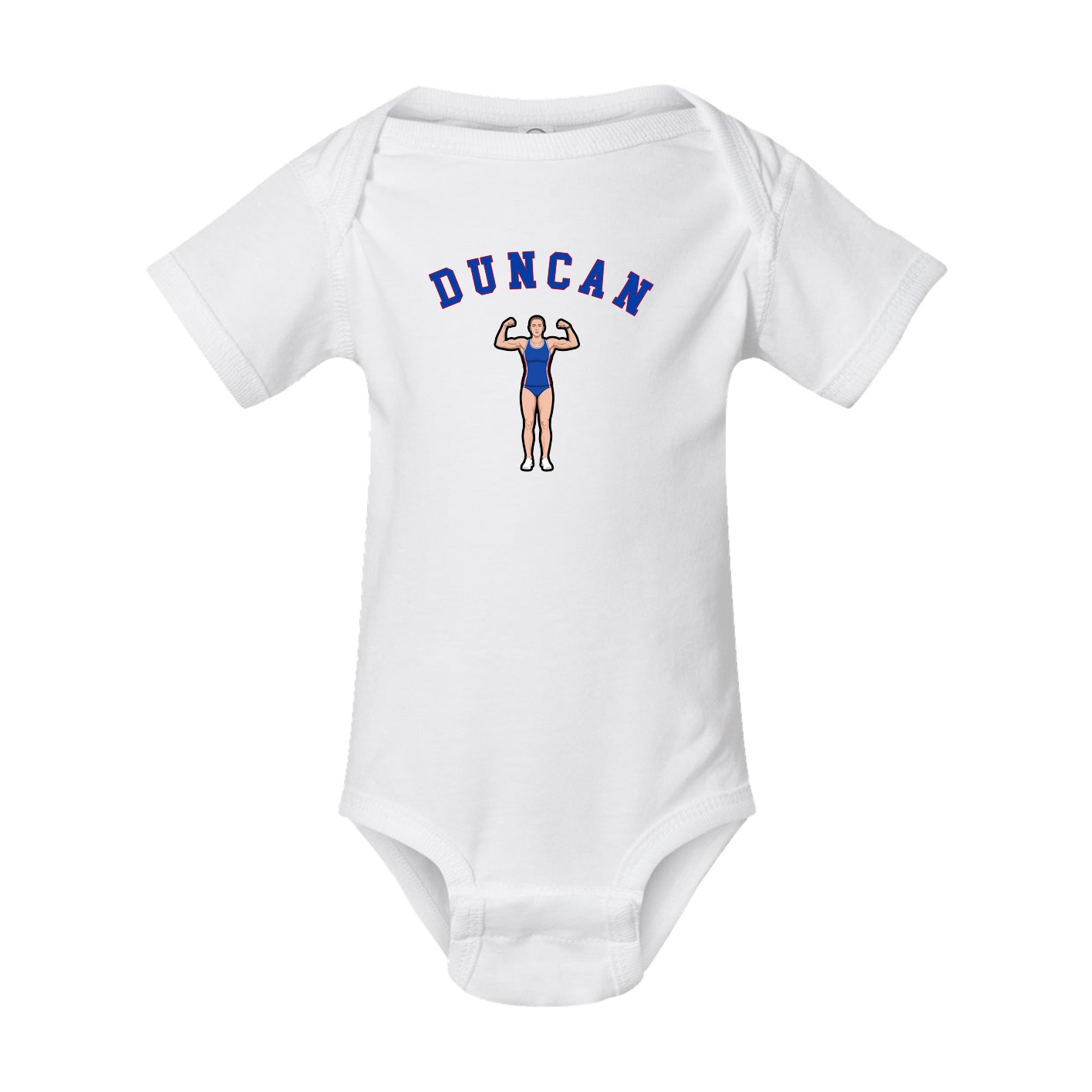 Baby Onesie — Shirsey Arch in White
