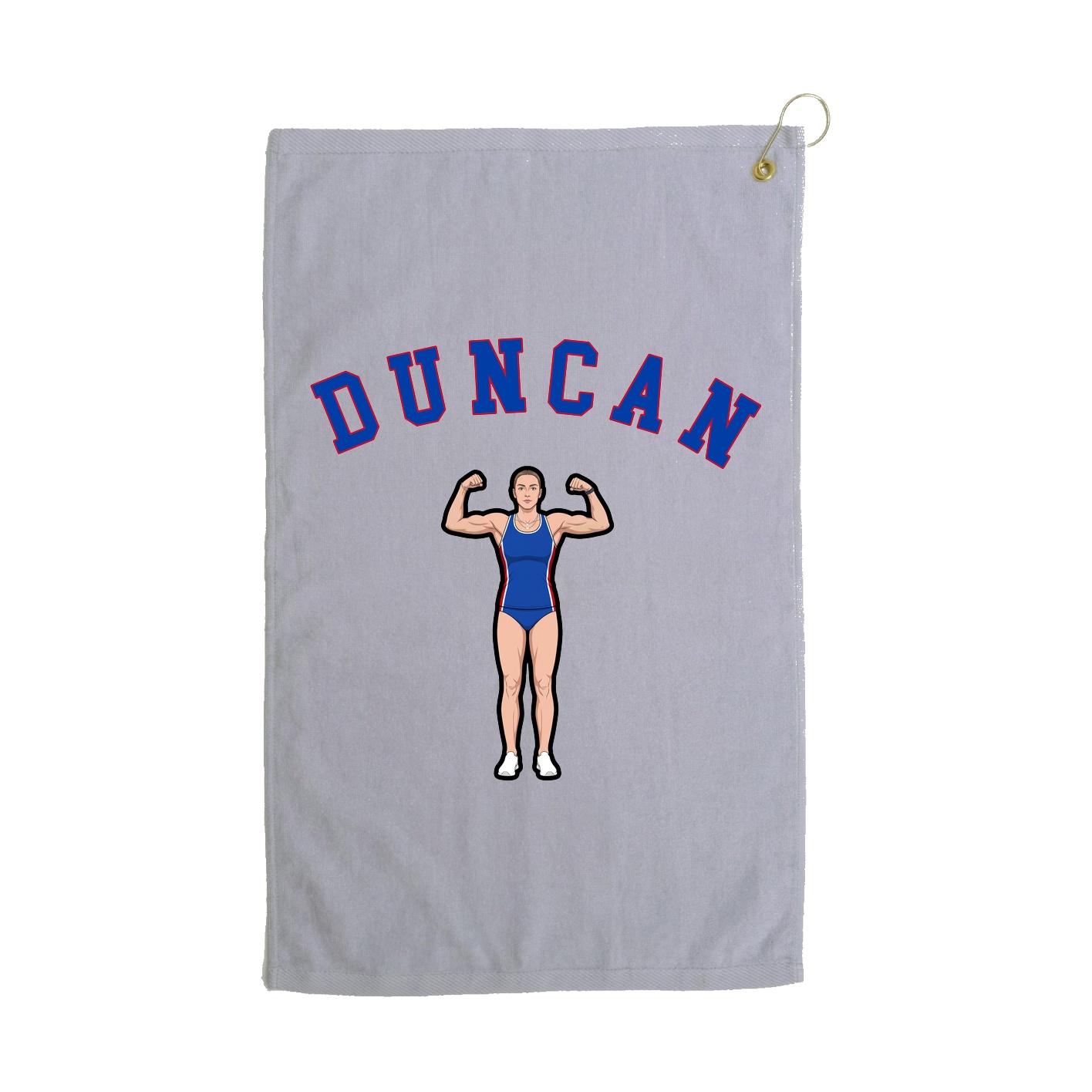 Golf Towel — Shirsey Arch in Grey