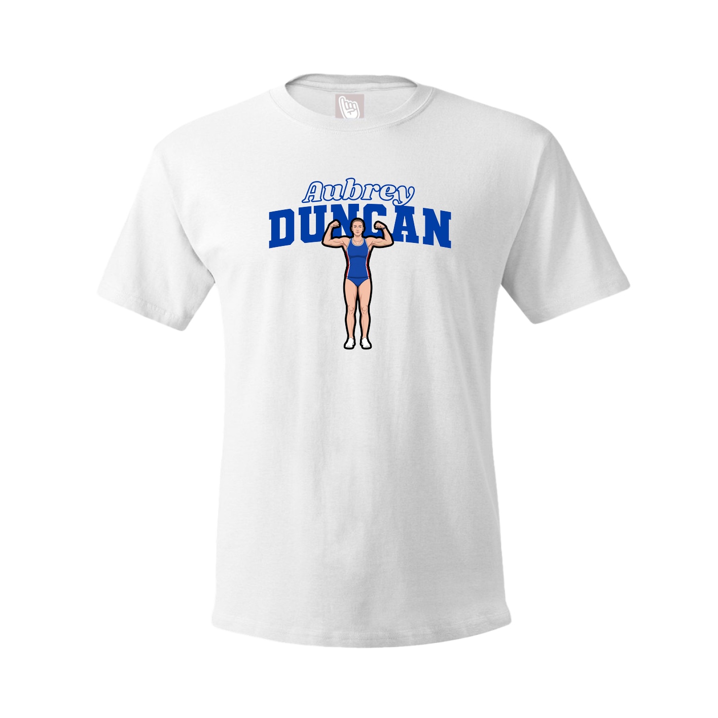 Tee — Name Arch in White