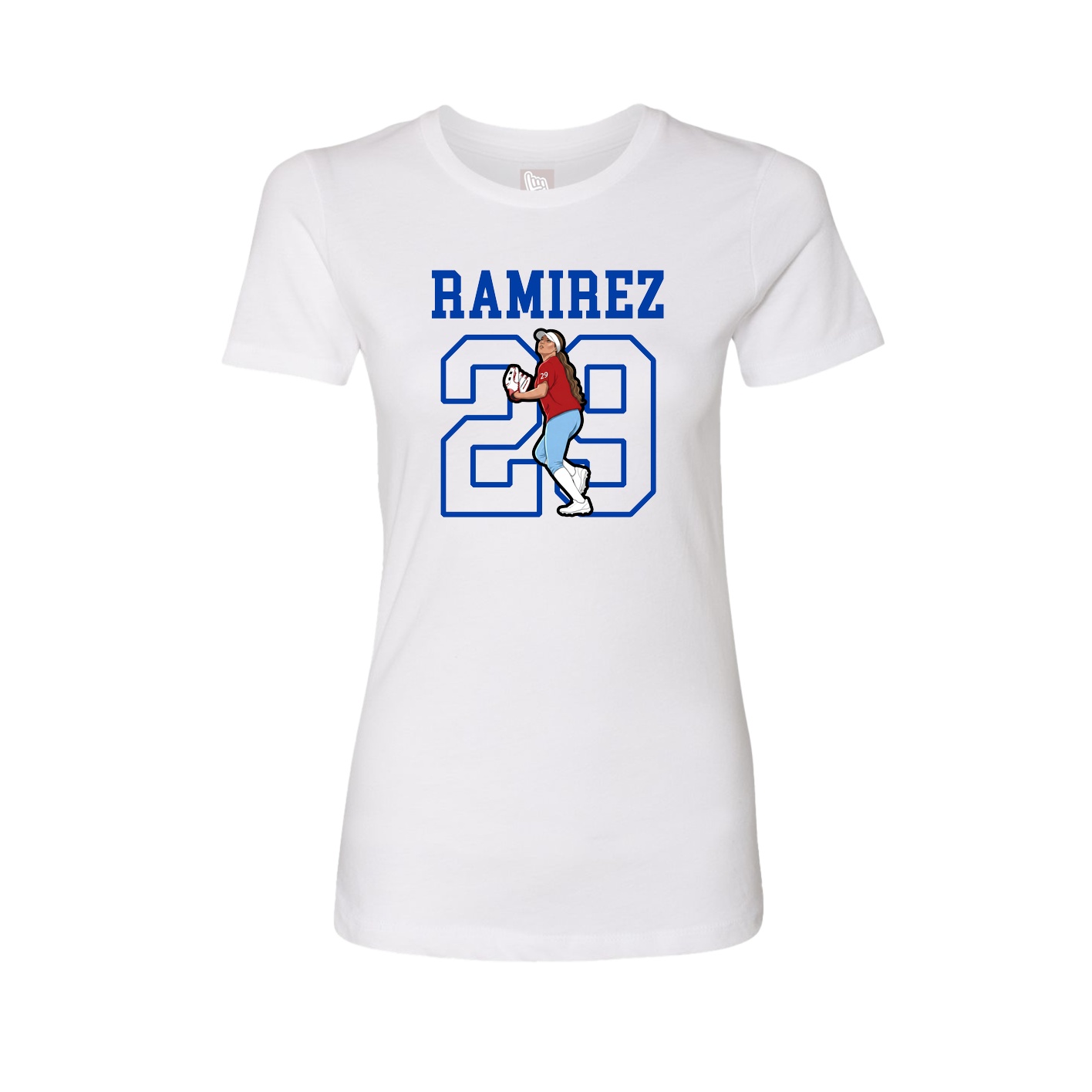 Fitted Women's Tee — Shirsey in White