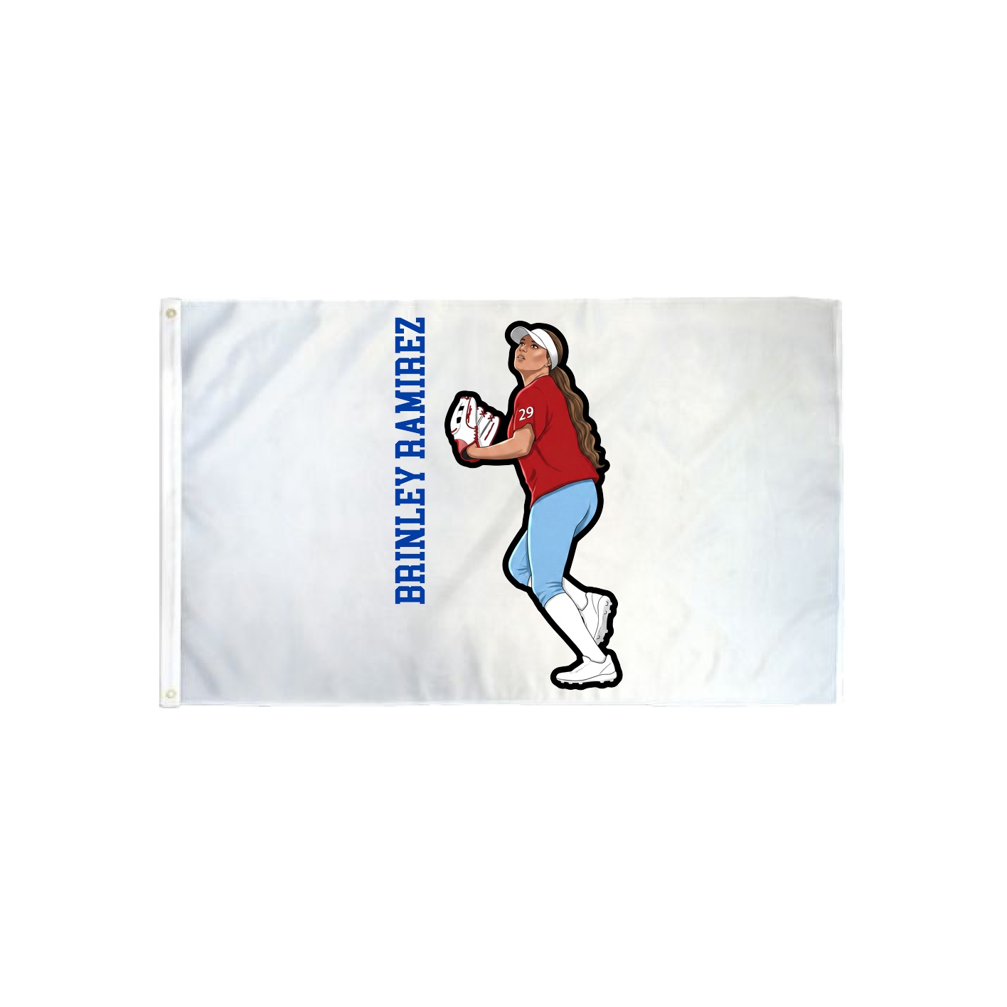 3x5 Flag — Name Vertical in Classic