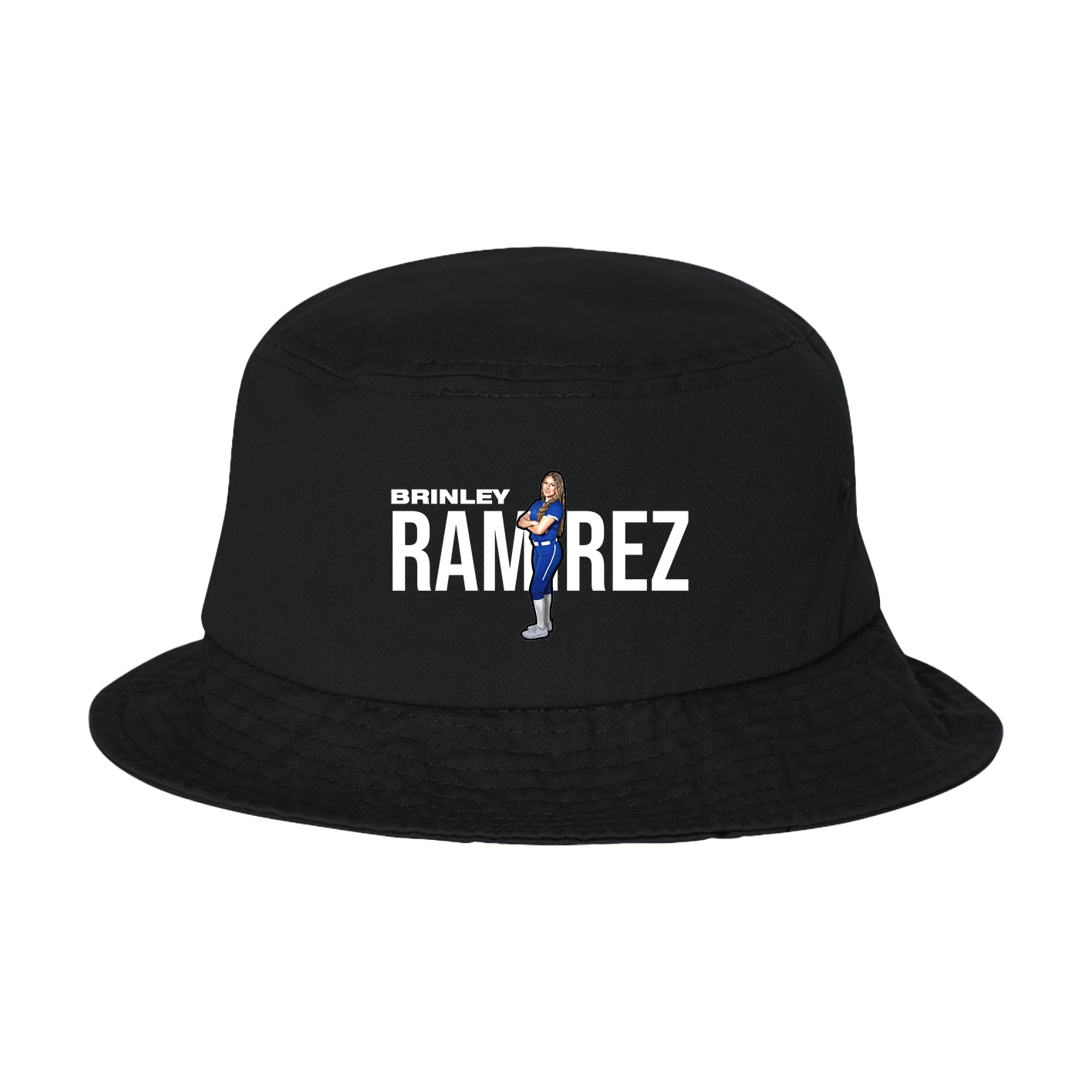 Bucket Cap — Player Name in Black